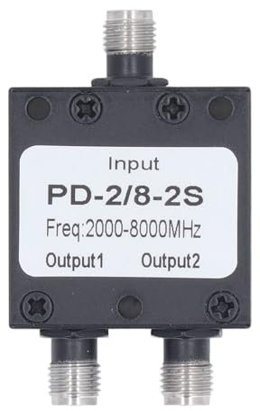 Rf Power Divider Microstrip Power Divider Kuuleyn Sma Power Divider 2 Way 2 To 8ghz Low Insertion Loss High Isolation Rf Power Splitter For Antenna System