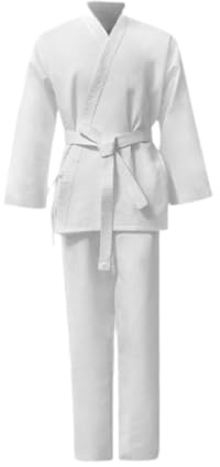 kowaku Uniforme de karaté, ensemble de combinaisons de karaté, kimono de karaté multifonctionnel léger, vêtements de karaté pour la compétition, 170