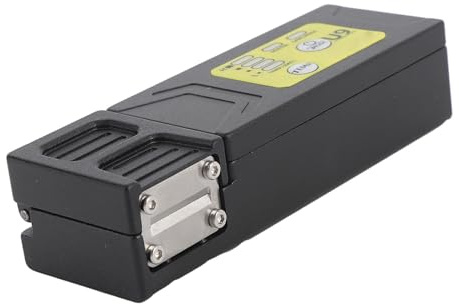SIXRUN Décapeur Thermique à Fibres Optiques, Outil Auto-Chauffant Rechargeable pour le Décapage de Revêtement de Faisceaux Fibres Rubans Nus Non-Visibles. (Prise européenne 100 à 240 V)