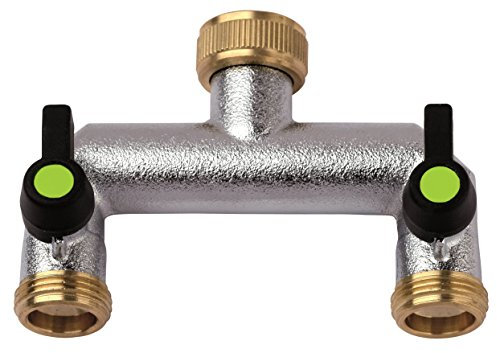 S&M 551352 Robinet double femelle 3/4 2 sorties mâle 3/4