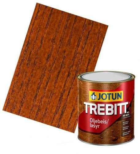 JOTUN TREBITT Lasur 909 Kastanie 0,75l - Skandinavische Holzschutzlasur