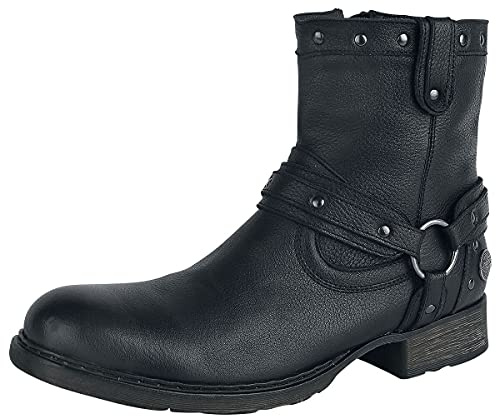 Rock Rebel by EMP Herren schwarze Boots mit Nieten