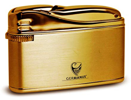 GERMANUS Lighter, Plated with genuine Gold