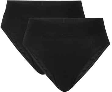 CALIDA Elastic Duopack Slip Damen | Unterhose im Doppelpack, high waist