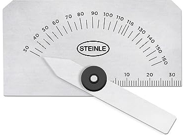 STEINLE 4109 Spiralbohrer Schleiflehre mit Zeiger Messbereich 30-160°
