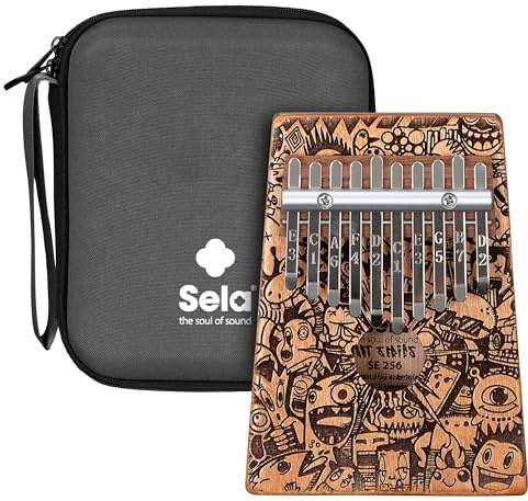 SE 256 Art Series Kalimba 10 Little Monster Laser