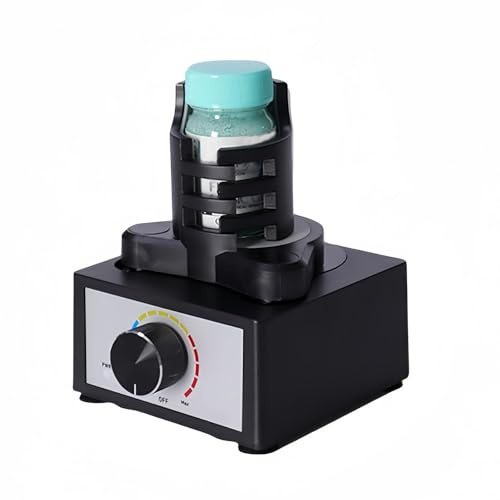 Paint Shaker Mixer, Hands-Free Mini Vortex Mixer, DIY Model Paint Shaker, 3 hastighetsjusteringar Paint Omrörare, Lämplig 10-100ml Shaker 300~2400RPM, for Nagellack Lab Paints Akryl