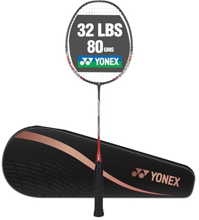 YONEX Racchetta da badminton Nanofare Speed 7 Aura RED G4 4U