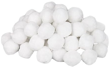 DcnrInsr Filterkugeln für Pools, Pool-Reinigungsgeräte, Poolreinigung, Filter, Reinigungskugeln, 700 g