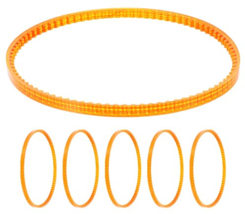 Luxshiny 6pcs Maker Replacement Belts Sturdy Indoor Candy Making Accessories Extend Machine Lifespan Easy to Install Compatible Commercial