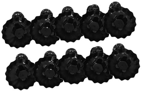 Levemolo 10stücke Metall-Clip-kerzenhalter Dekorative Kerzenständer-Clips für Tischdeko Kerzenhalter-Clips für Weihnachten und Partys