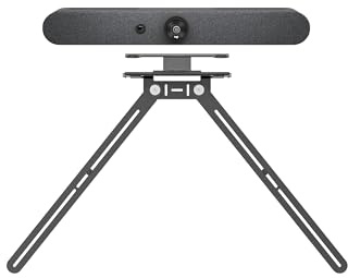 Logitech Rally Bar Mini 4K UHD All in One Conferencing Camera with TV Mount for Video Bars – 4K PTZ Camera, 6 Microphones, 3 Speakers, Teams, Zoom, Meet Rooms & more - 960-001340 (Graphite)(Renewed)