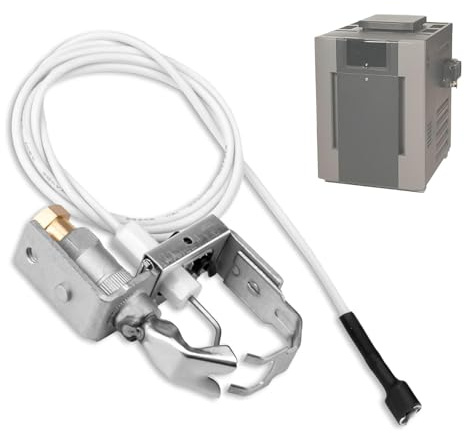 Sxkxm 002003F Pilot, coperchio naturale/propano compatibile con riscaldatore per piscina Raypak, ricambio per Raypak 106A, 206A, 266A, 336A, 406A, 405B, R403, RP2100, R156A, riscaldatore Pilot Natural