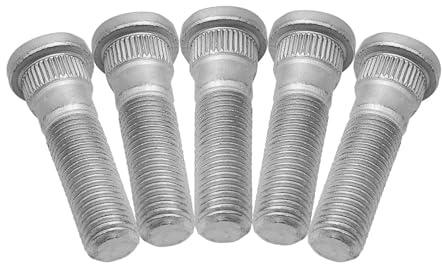 BWWIEZRS Compatibile con EX35 FX35 G25 M37 Q50 Q60 QX60 M12x1.25 Bulloni Ruota Bulloni Pneumatici Auto Bulloni 48mm 610-378 43222-21B00 43222-21B60 Bullone a camma