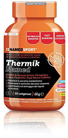 Thermik - Named - Integratore alimentare a base di estratti vegetali e Caffeina