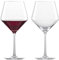 Zwiesel Lot de 2 verres à vin rouge Bordeaux n° 140/H.234 mm Pure