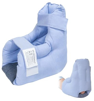 EZ Assistive 1pc Heel Protector Cushion Foot Pillow Remove Pressure and Bedsores,Heel Protectors for Pressure Sores for Heal Protection