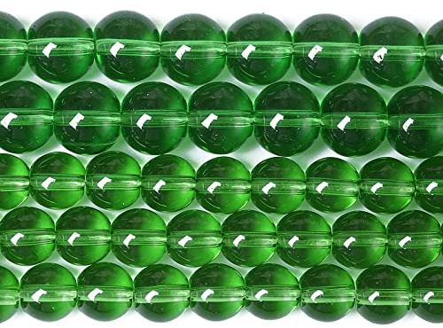 6 mm 63 st gröna lösa distanspärlor i glas för smyckestillverkning gör-det-själv armband halsband