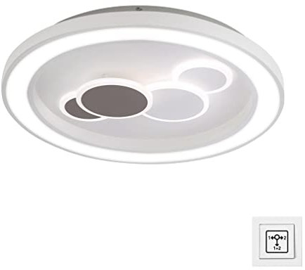 Paul Neuhaus Eliza LED-Deckenleuchte, rund, Ø 60 cm, 6620 Lumen