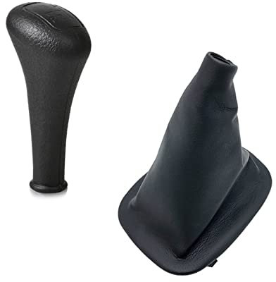 Schalthebel Auto Für Für Benz C E S Klasse W124 S124 W126 E190 W190 W201 W202 W123 W140 W463 Schaltknauf Hebel Shifter Boot Cover Case Schaltknaufkopf (Size : 4 Speed Combo)