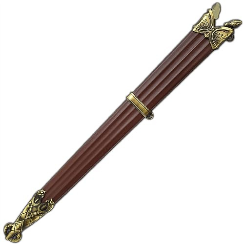United Cutlery Scheide für Schwert von Eomer Replik | Der Herr der Ringe Offiziell lizenzierte Erinnerungsstücke | Holzkern umwickelt in Kunstleder | Echtheitszertifikat