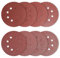 40 Pcs 125mm Sanding Discs, Sanding Pads, Hook and Loop Orbital Sander Discs, 5 Inch 8 Hole Round Sanding Discs Pads, Sandpaper Sheets for Random Orbital Sander, 40 60 80 100 120 180 240 320 Grit
