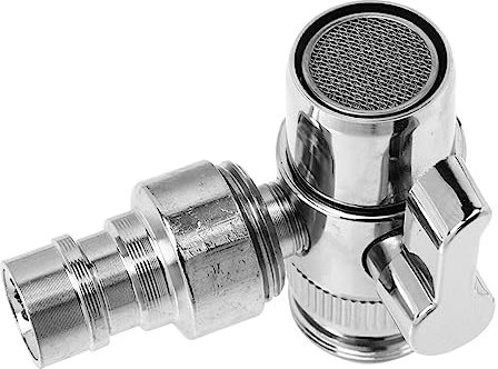 Copper Faucet Splitter 4 Way Water Tap Adapter for Sink