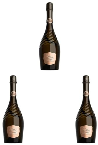 Codorníu Ars Collecta Grand Rosé - Cava Rosado Reserva - 75cl (Paquete de 3)