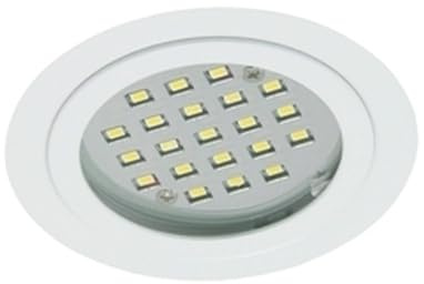 LED Einbaustrahler LARA, rund, 2,8W, 3000K, 200lm, IP20, weiß
