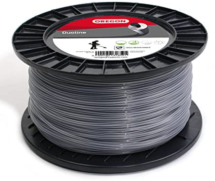 Oregon Filo rotondo per decespugliatore Duoline, rocchetto da 3,0mm, 120m, 106504E