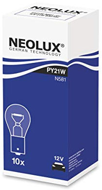 PY21W 12V 21W BAU15s (gelb) 1st. Neolux