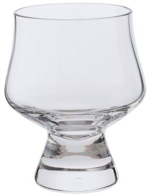 Dartington Crystal - Vasos de coñac con pie Ancho