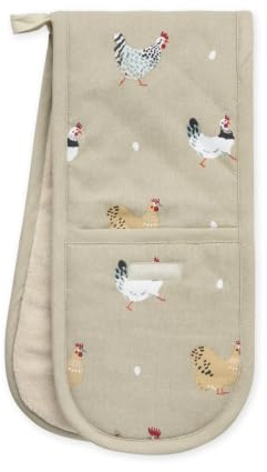 Sophie Allport Lay A Little Egg Double Oven Glove