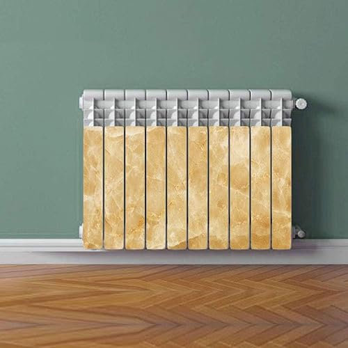 Termosifone MARMO GIALLO Rivestimento Adesivo Laminato Stickers Termosifone Wrapping Interior Design