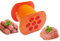 NIWWIN One Press Cevapcici Maker Hot Dog Maker Macchina manuale per salsicce con 7 fori, spremiagrumi per carne fatta in casa fai-da-te, kit di riempimento di deliziosi ripieni di carne (ARANCIA)