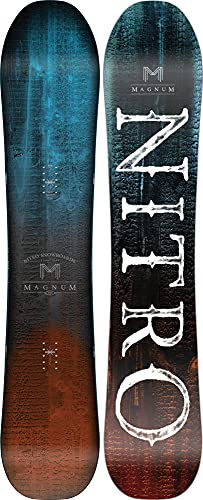 Nitro Snowboards Herren Magnum Wide Board '22 All Mountain Freeride Freestyle Board für Große