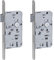 ABUS - Einsteckschloss für Zimmertüren ES BB L S 55 72 20-61673, Silber (Packung mit 2)
