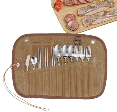 Organizer per sedili posteriori per auto, in poliestere, colore antracite/nero, organizer da parete, borsa per utensili da campeggio, organizer per utensili, borsa riutilizzabile e arrotolabile