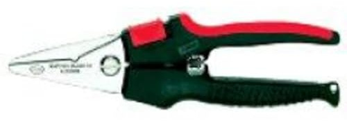 BESSEY Erdi Combischere Combinox D50 | 190 mm | 40 mm Schnittlänge | Robuste Kombischere für präzise Schnitte in verschiedenen Materialien mit Drahtführung optimal für Bindedraht