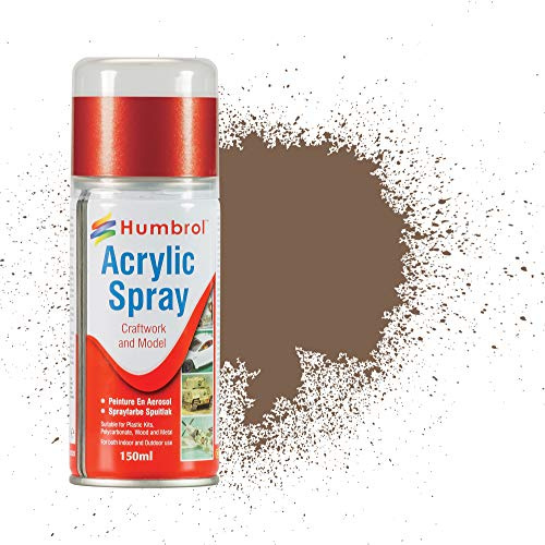Humbrol Modellers Spray Paint AD6029 No 29 Dark Brown