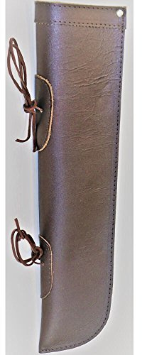 Evergreen Workshop Leather Bass Bow Quiver Brown