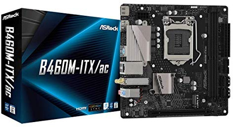 ASROCK B460M-ITX/AC Supports 10th Gen Intel® Core™ Processors (Socket 1200) motherboard