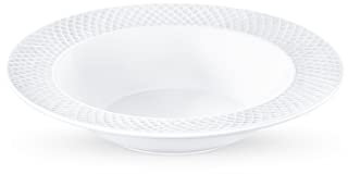 Wilmax - Piatti - 6 pezzi - Ø 22,5 cm - Piatti fondi in porcellana bianca - piatti - Lavabili in lavastoviglie - Piatti fondi, da dessert - Confezionati in un'elegante confezione regalo