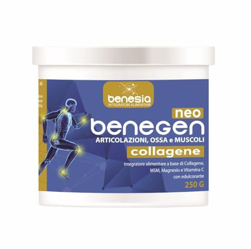 COLLAGENE IDROLIZZATO 4000 MG BENEGEN NEO + MSM, Magnesio, Vitamina C