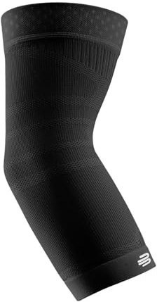 BAUERFEIND Ellenbogen Sleeve „Sports Compression Elbow Support“, 1 Unisex Ellenbogenbandage mit Kompression, Für Basketball, Leichtathletik und bei Ball- und Schlagsportarten, Rechts & Links tragbar