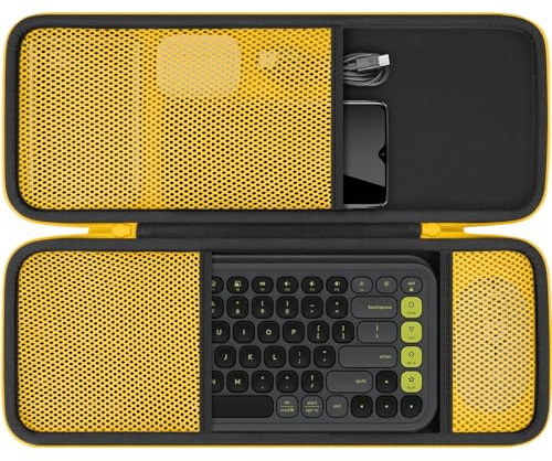 co2CREA cassa custodia borsa per Logitech POP lCON Tastiera Wireless e Mouse Combo(solo scatola,Case Only)