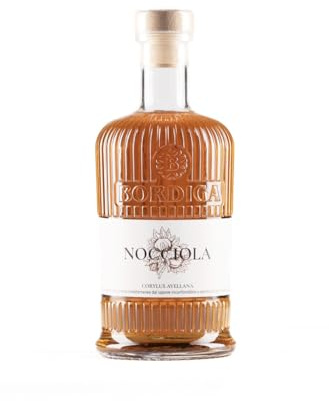 Haselnusslikör Bordiga – Nussiger Likör aus dem Piemont, 0,7 l, 20% Vol.