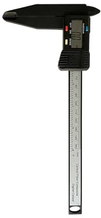 150 millimetri 0.1 millimetri Calibro Digitale Elettronico Vernier Calibro Jaw Lungo di Plastica Calibro Digitale Micromete Strumenti di Misura FAI DA TE
