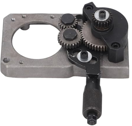 Lathe Headstock Assembly for 0618/CJ18/CJ0618A Mini Lathes - Aluminum Alloy Gear Head Stocks with 20T/25T/45T Gears, Forward/Reverse Function, Lathe Replacement Part
