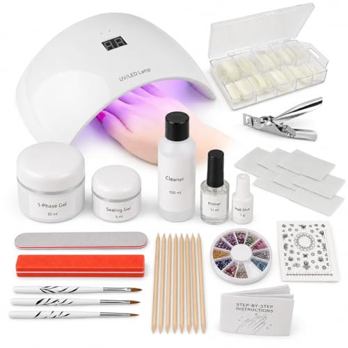 Sun Garden Nails UV Gel Startset Florens för Gelnaglar med UV-Gel, Tillbehör och Nagelmodelleringskomponenter | UV-gel, tillbehör, nagelmodelleringskomponenter